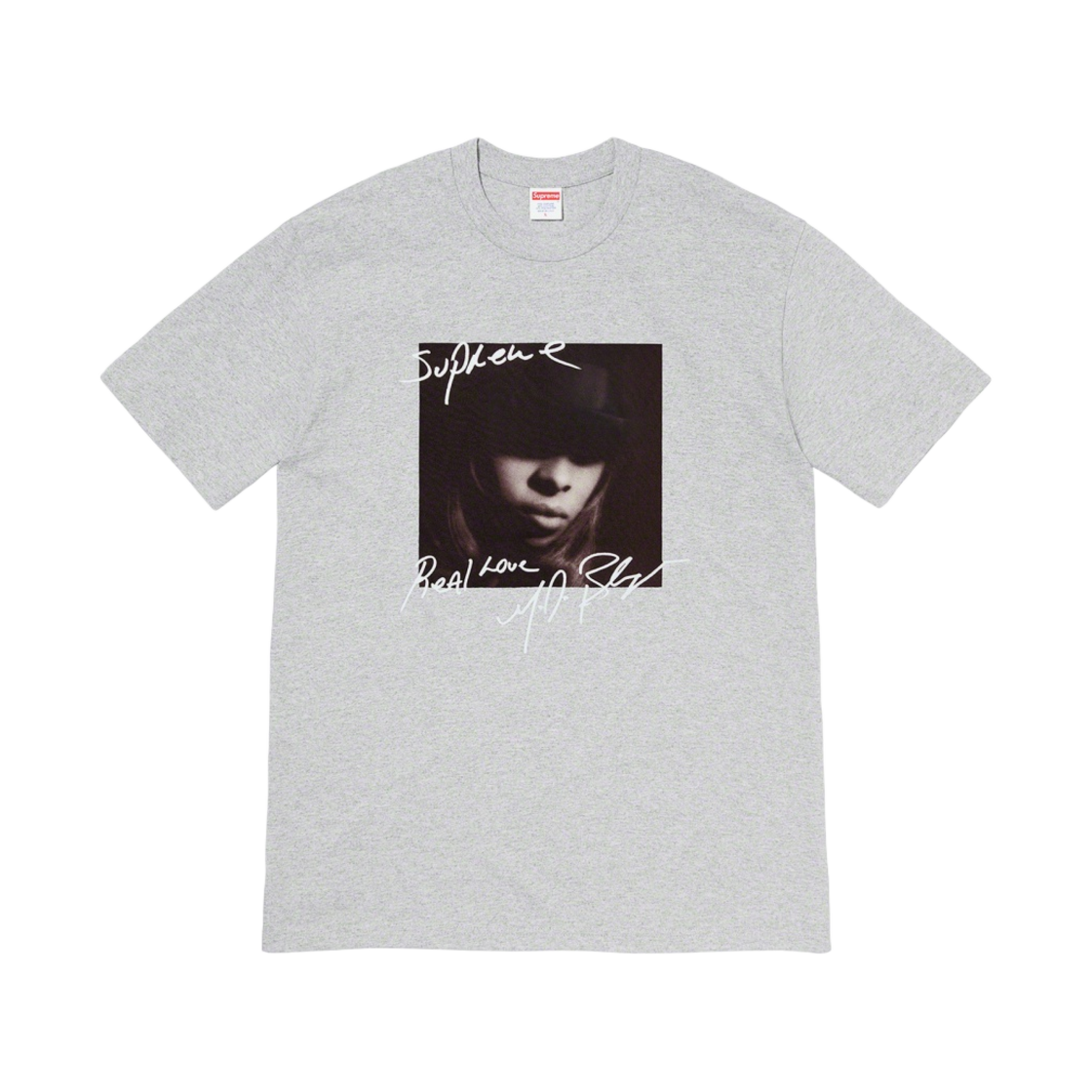 - Supreme Mary J. Blige T-Shirt Heather Grey - 19FW