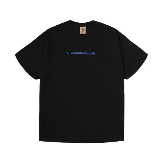 Nike ACG GX 3D Logo T-Shirt Black - Asia