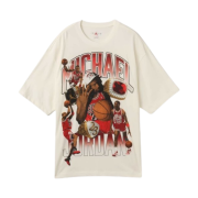 Jordan Flight Essentials Oversized T-Shirt Sail Varsity Red - Asia