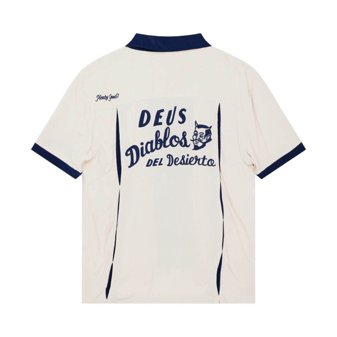 - Deus Ex Machina Diablo Bowling Shirt Ivory