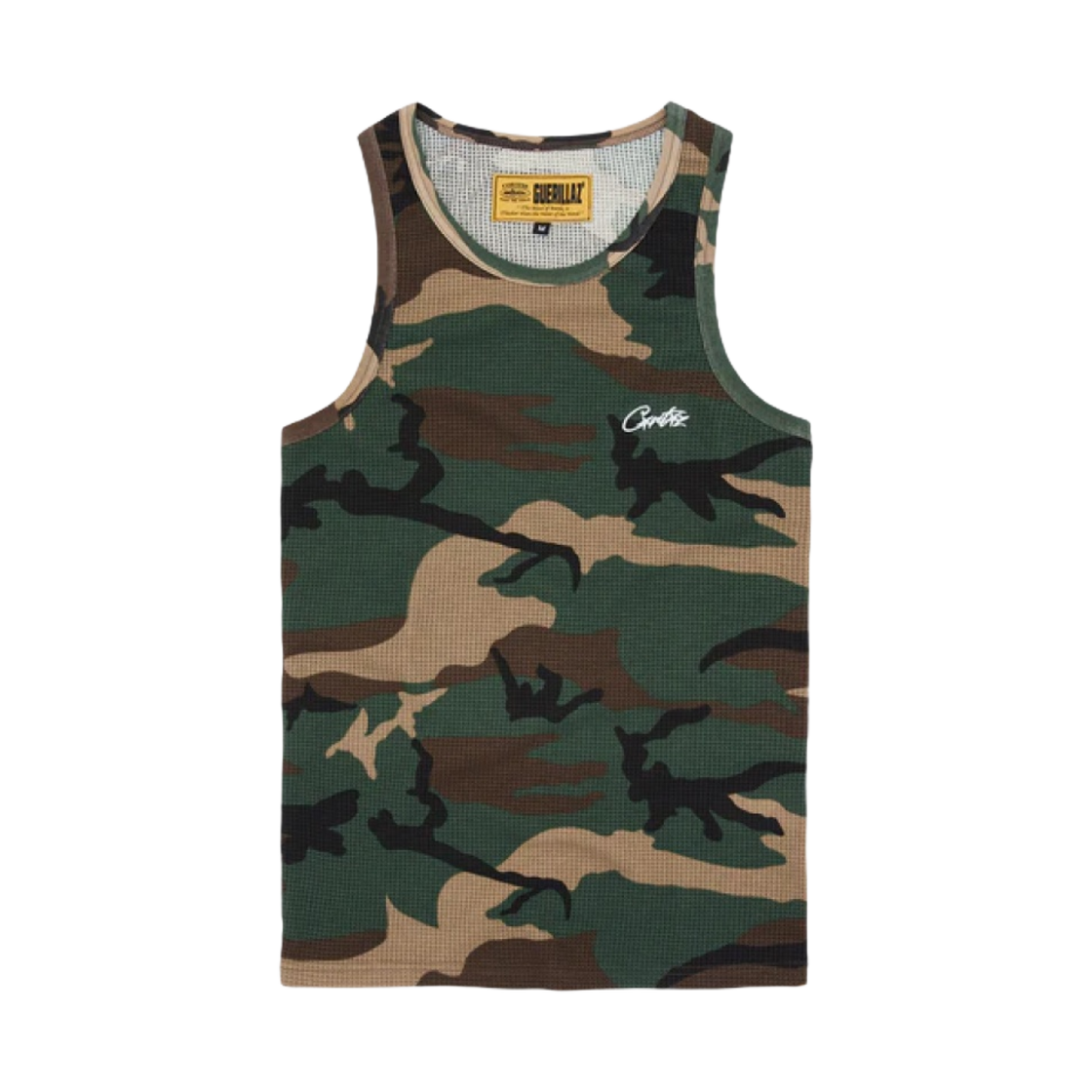 코르테이즈 올스타즈 탱크탑 우드랜드 카모(Corteiz Allstarz Tank Top Woodland Camo) - 1