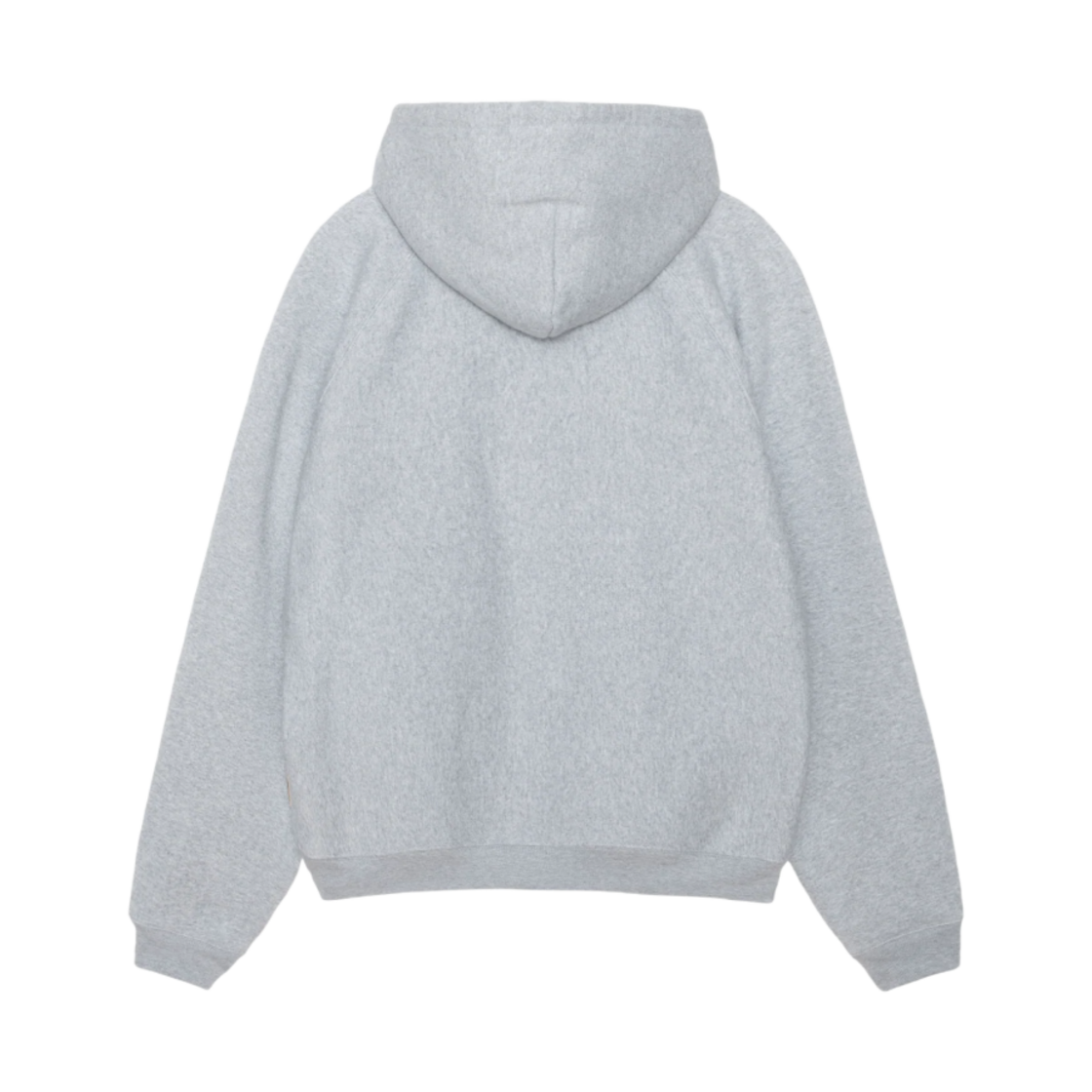 스투시 플리스 래글런 집 후드 그레이 헤더(Stussy Fleece Raglan Zip Hoodie Grey Heather) - 2