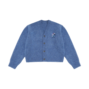 Ader Error Gemma Cardigan Blue
