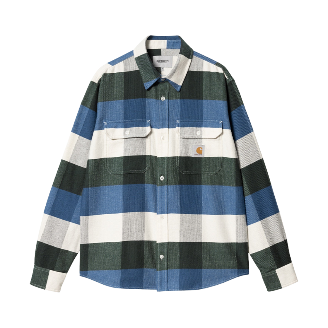 칼하트 WIP 리만 체크 셔츠 디스커버리 그린(Carhartt WIP Lyman Check Shirt Discovery Green) - 1