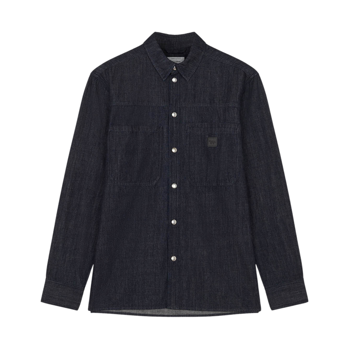 메종 키츠네 카페 데님 워크웨어 셔츠 인디고(Maison Kitsune Cafe Denim Workwear Shirt Indigo) - 1