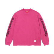 Supreme Old English L/S Top Magenta - 24FW