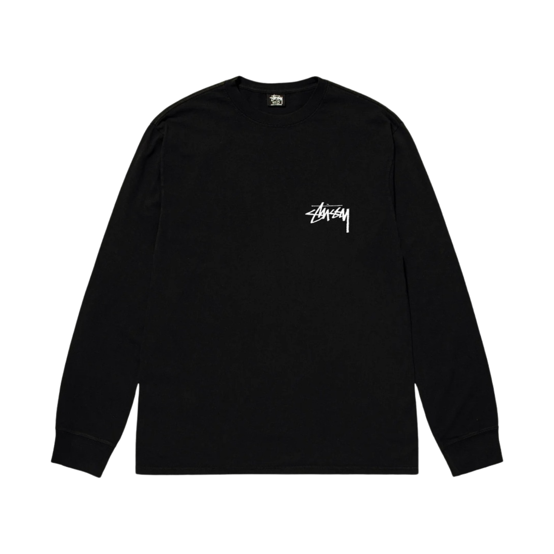 스투시 골드 라이언 롱슬리브 티셔츠 블랙(Stussy Gold Lion LS T-Shirt Black) - 2
