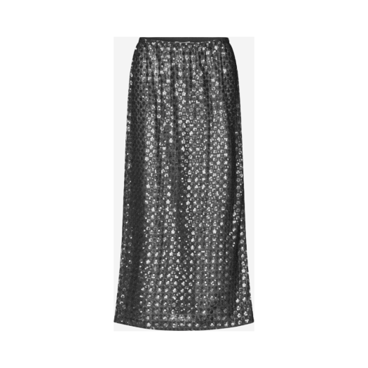 KW4DSKLBP27BK Baum Und Pferdgarten Women Joletty Black Flower Sequince - 24FW