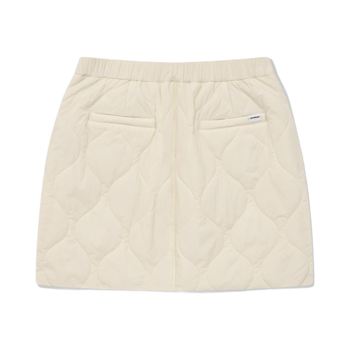 (W) 커버낫 퀼팅 미니 스커트 아이보리((W) Covernat Quilting Mini Skirt Ivory) - 2