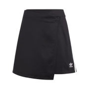 (W) Adidas Adicolor Classic 3S Short Wrapping Skirt Black - KR Sizing