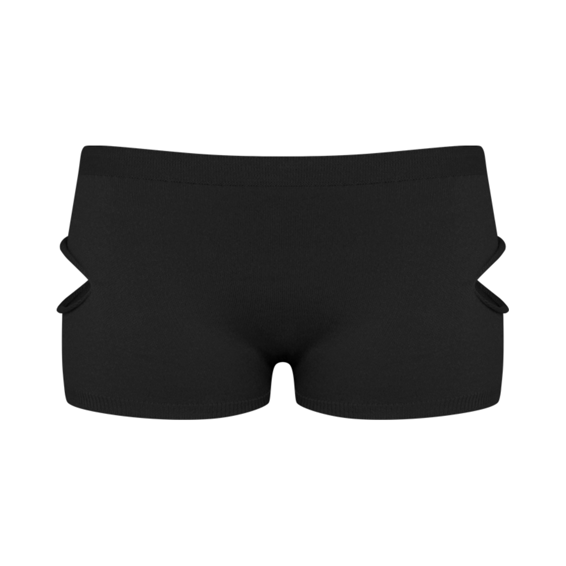 24SSMABF01BK Juukiff Low Waist Brief In Poly Viscose Black