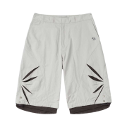 Sansan Gear Cut Off Mesh Shorts Grey - 24SS