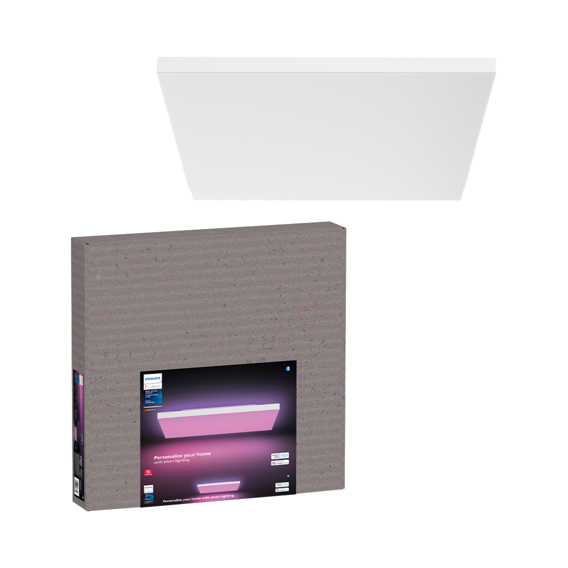 필립스 휴 화이트&컬러 앰비언스 다츄라 스퀘어 LED 사각 방등 거실등(Philips Hue White & Color Ambience Datura Square LED)