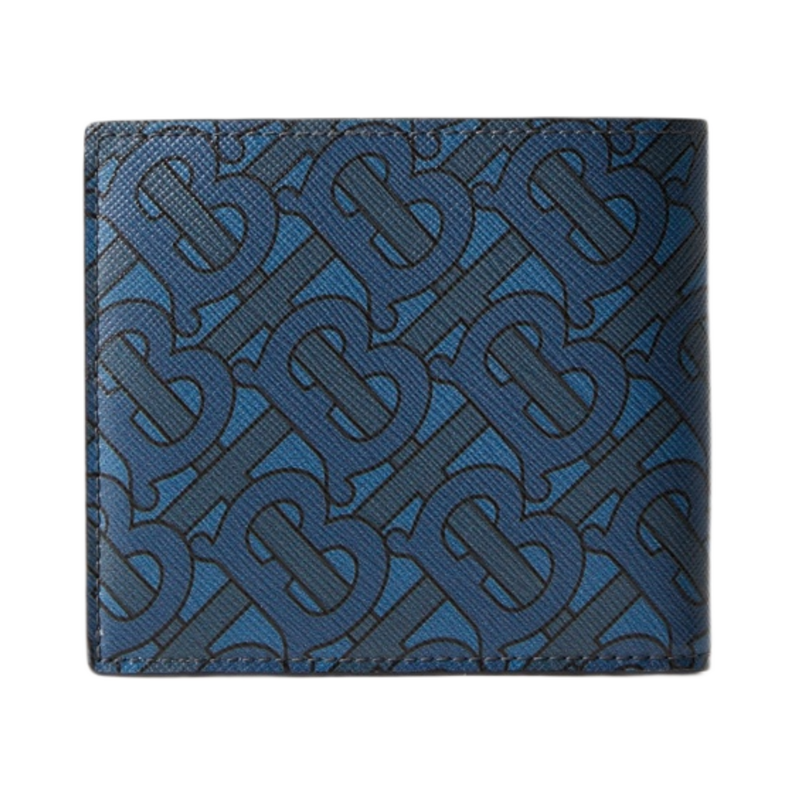 버버리 모노그램 프린트 반지갑 네이비(Burberry Monogram Print Bi-Fold Navy) - 2