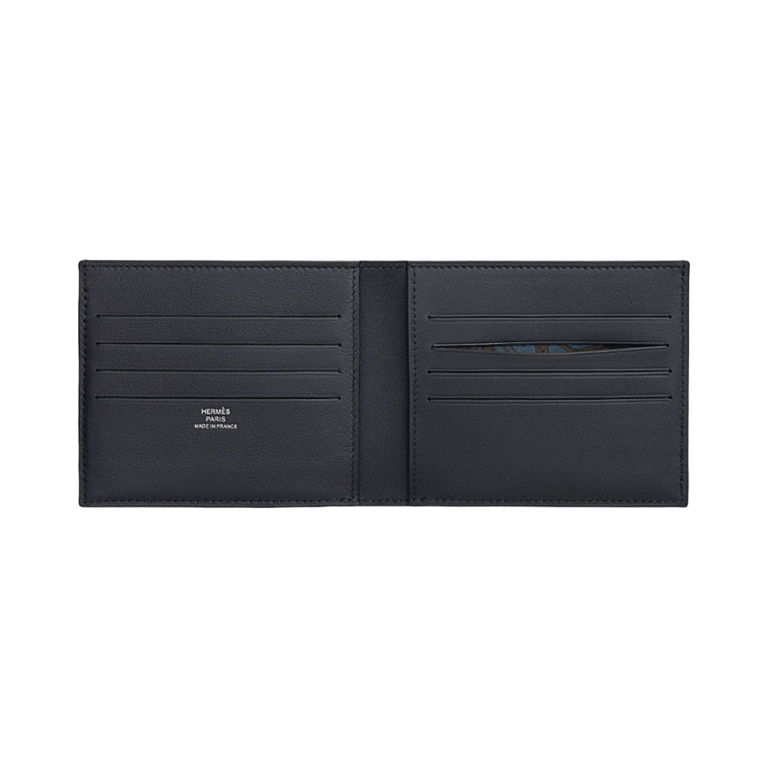 에르메스 시티즌 트윌 컴팩트 반지갑 블루 인디고 블루 오라지(Hermes Citizen Twill Compact Wallet Bleu Indigo Bleu Orage) - 2
