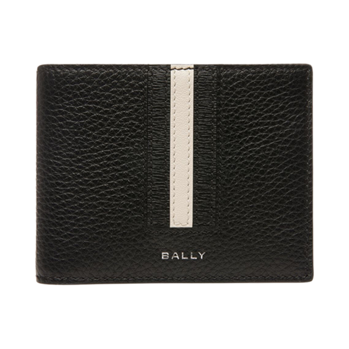 발리 리본 레더 월렛 블랙(Bally Ribbon Leather Wallet Black)