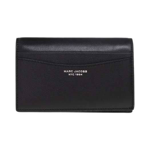 Marc Jacobs The Slim 84 Bi-Fold Wallet Black
