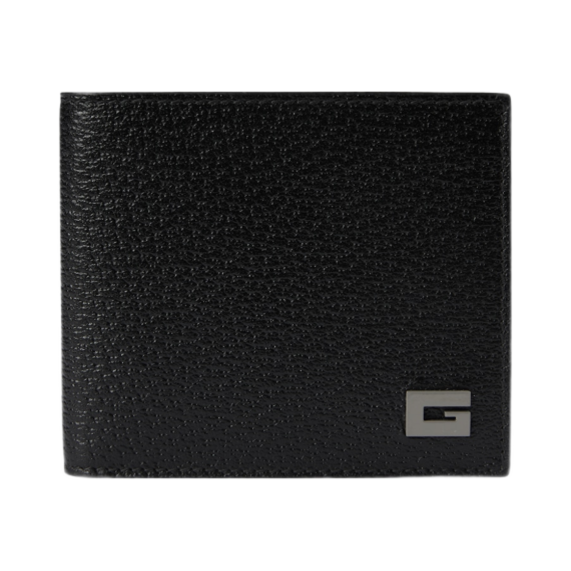 739358-1AAJA-1193 Gucci Card Case Wallet with G Detail Black Leather