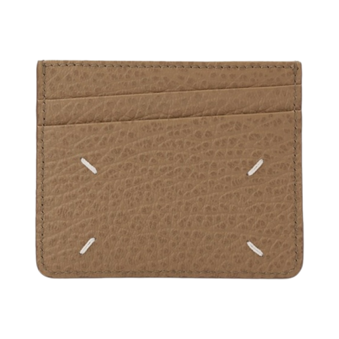 SA1VX0006P4455T2172 Maison Margiela Stitch Card Holder Chamois