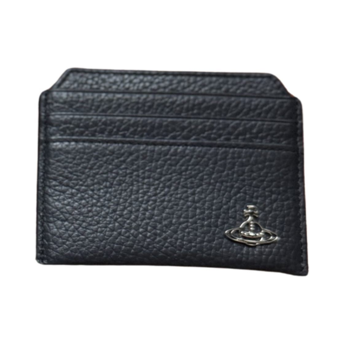 비비안 웨스트우드 그레인 레더 슬림 카드 홀더 다크 그린 블루(Vivienne Westwood Grain Leather Slim Card Holder Dark Green Blue) - 1