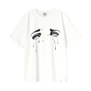 Thevinylhouse Crying T-Shirt White