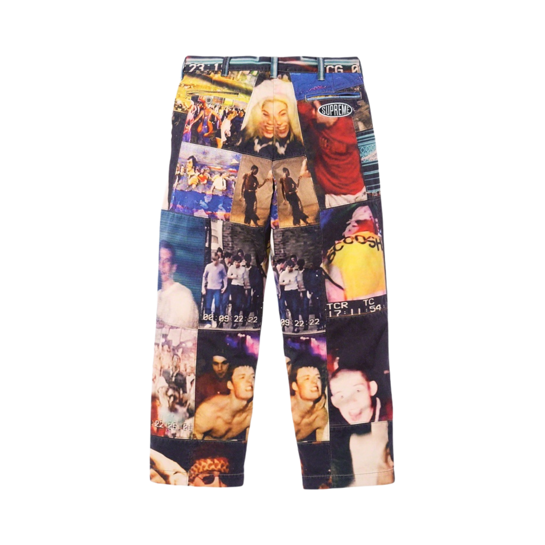 슈프림 마크 레키 하드코어 패치워크 루즈 핏 치노 팬츠 멀티컬러 - 23FW(Supreme Mark Leckey Hardcore Patchwork Loose Fit Chino Pant Multicolor - 23FW) - 2