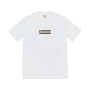 Supreme x Burberry Box Logo T-Shirt White - 22SS