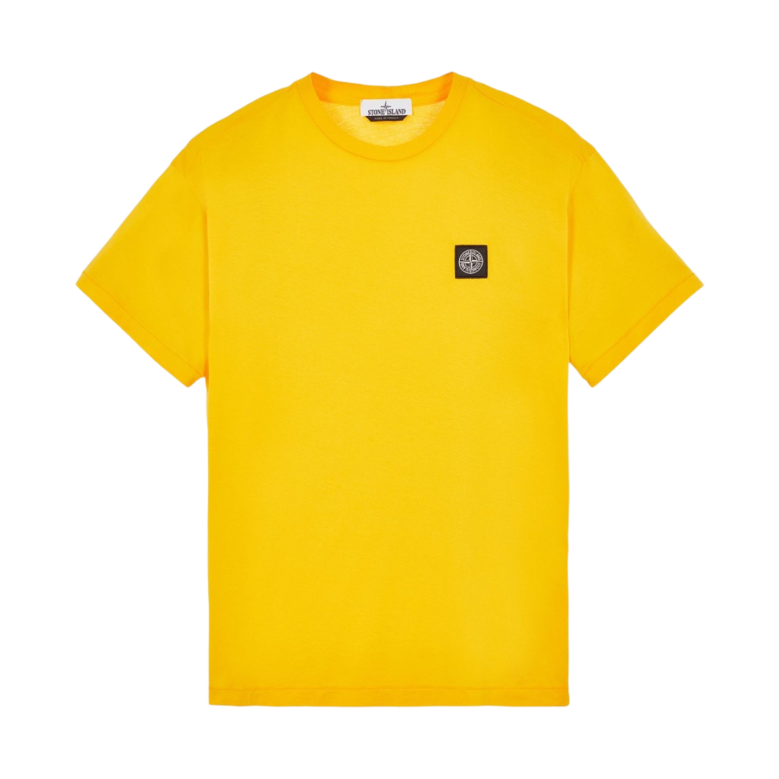 스톤 아일랜드 24113 티셔츠 옐로우 - 22FW(Stone Island 24113 T-Shirt Yellow - 22FW) - 1