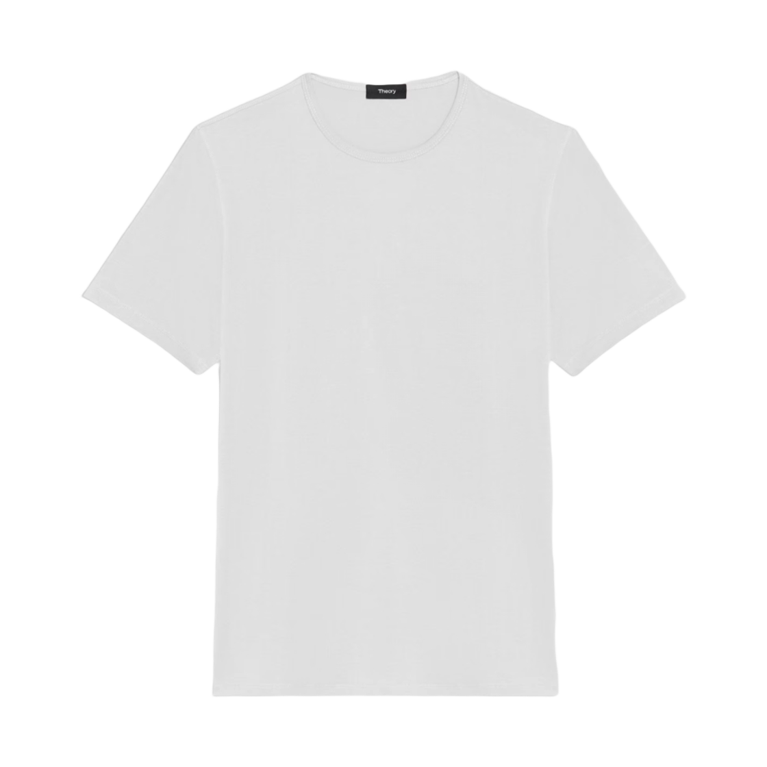 띠어리 럭스 코튼 저지 프리사이스 티셔츠 화이트(Theory Precise T-Shirt in Luxe Cotton Jersey White)