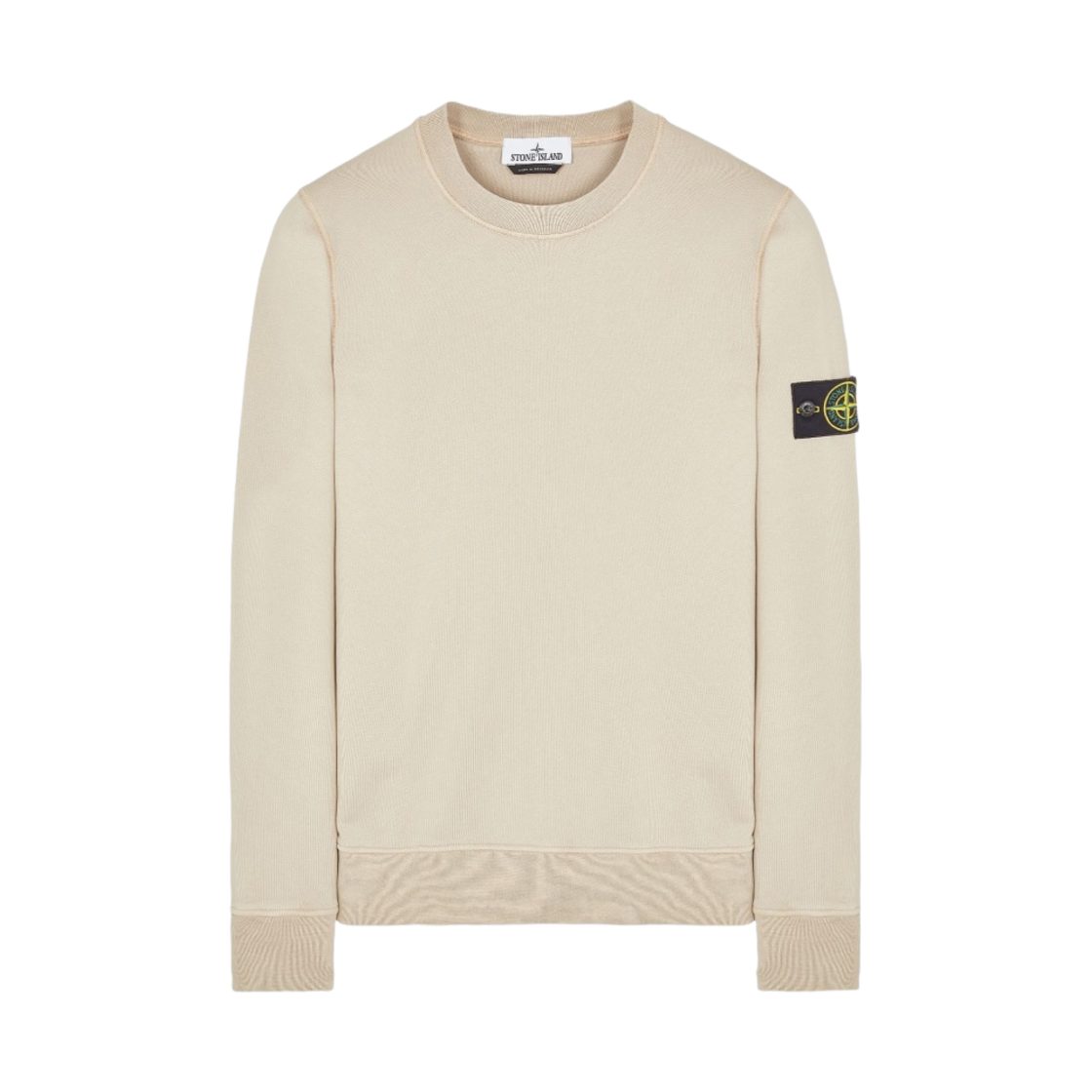 스톤 아일랜드 63051 코튼 플리스 가먼트 다이드 스웨트셔츠 도브 그레이 - 23SS(Stone Island 63051 Cotton Fleece Garment Dyed Sweatshirt Dove Grey - 23SS) - 1
