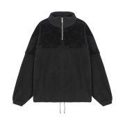 Hono Report Block Half Zip Black