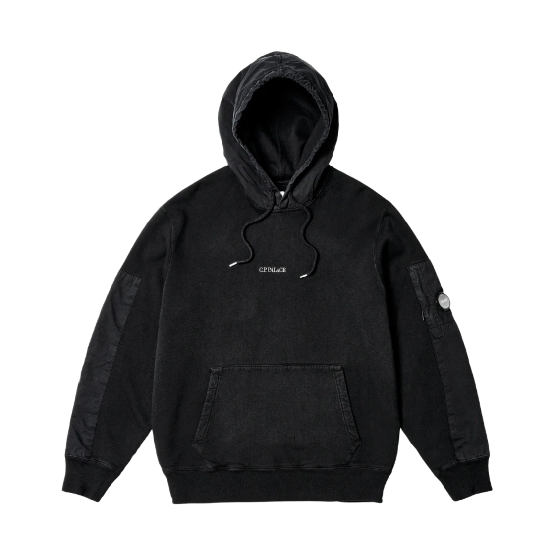 팔라스 x C.P. 컴퍼니 후드 블랙 - 23FW