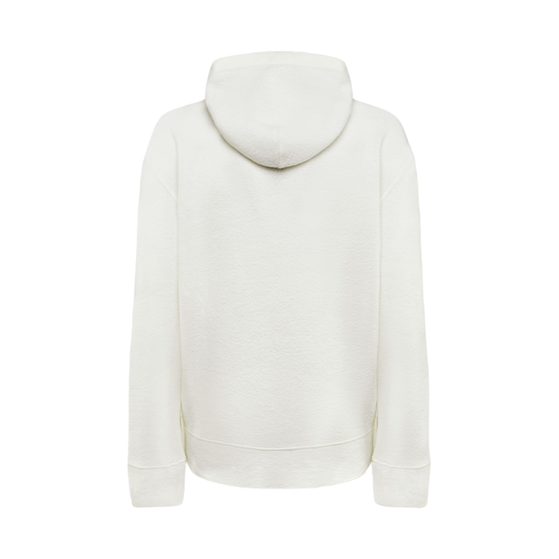 C.P. 컴퍼니 울 폴라 플리스 로고 후드 거즈 화이트 - 23FW(C.P. Company Wool Polar Fleece Logo Hoodie Gauze White - 23FW) - 3