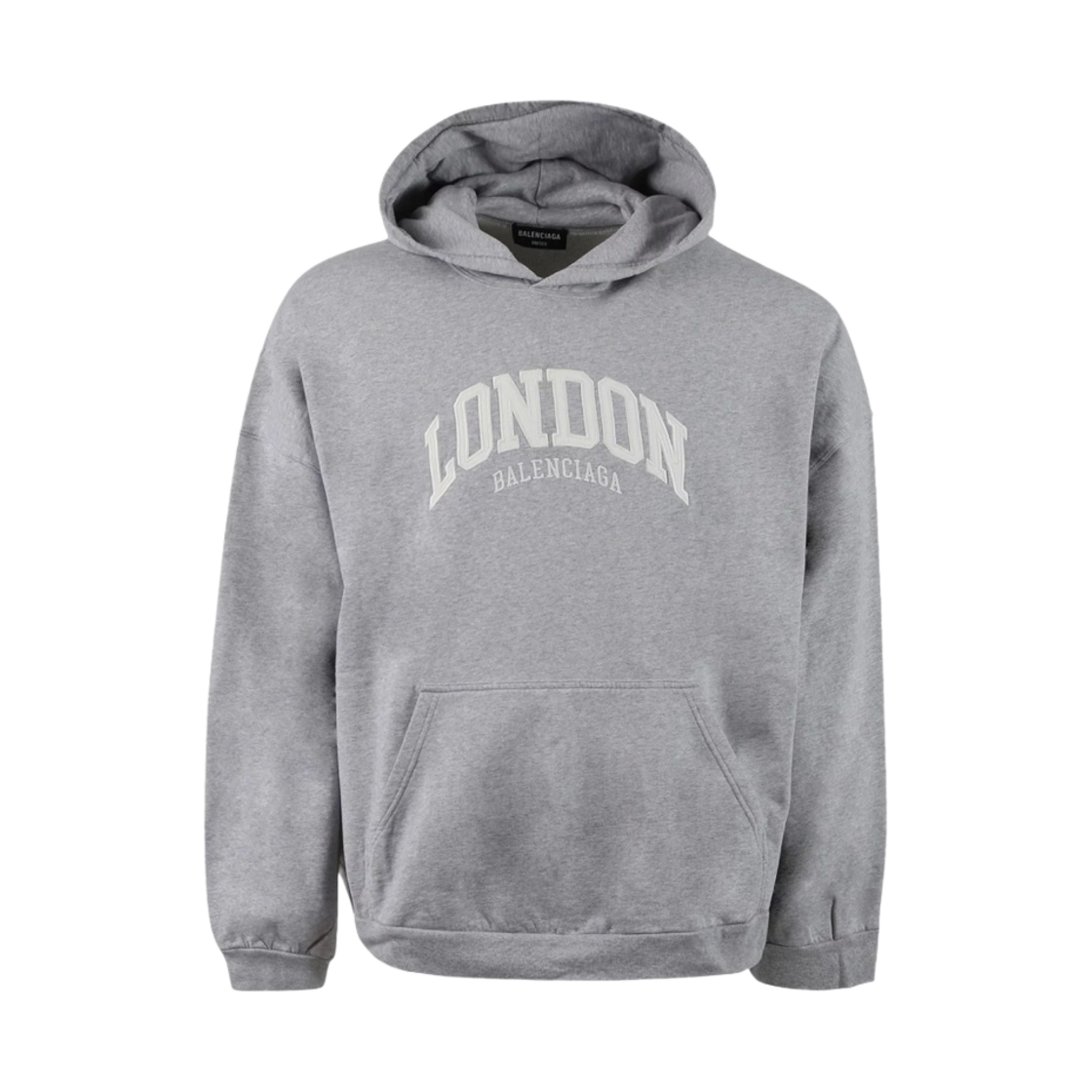 발렌시아가 시티 런던 와이드 핏 후드 그레이(Balenciaga Cities London Wide Fit Hoodie Grey) - 1
