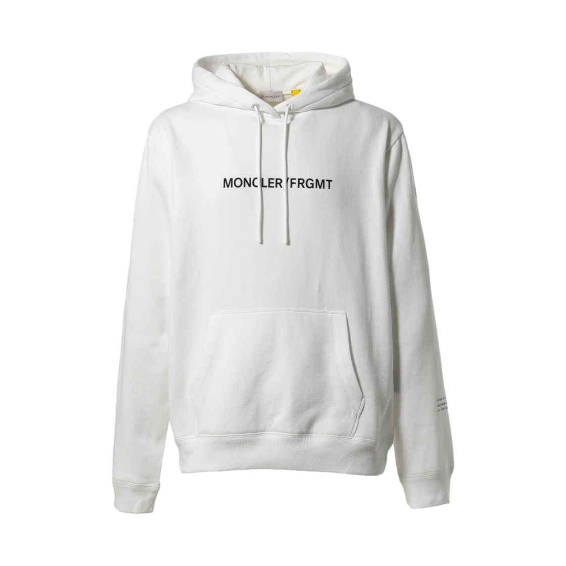 I2-09U-8G00003-M2372-001 Moncler x Fragment Floral Motif Hoodie Optical White - 23FW