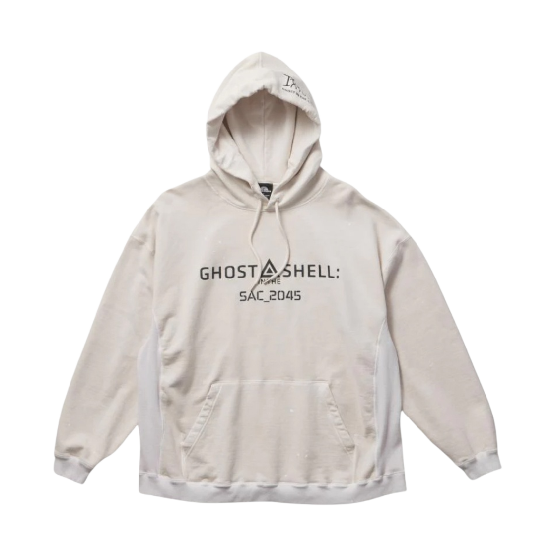 슈가 펀치 고스트 인 더 쉘 삭 2045 로고 후드 화이트(Sugar Punch Ghost In The Shell Sac 2045 Logo Hoodie White) - 2