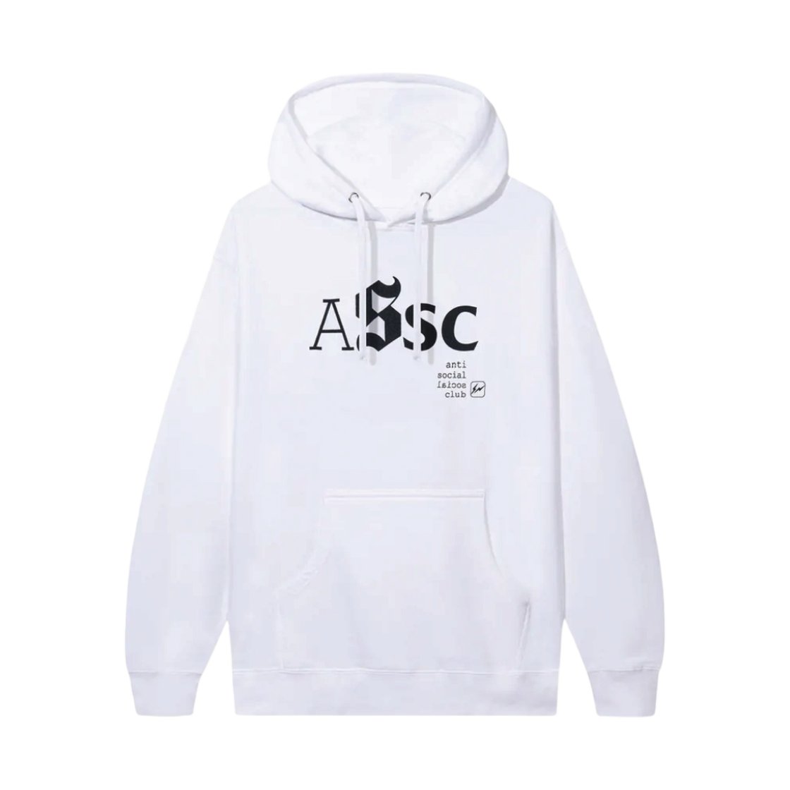안티 소셜 소셜 클럽 x 프라그먼트 타입 A 후드 화이트(Anti Social Social Club x Fragment Type A Hoodie White) - 1