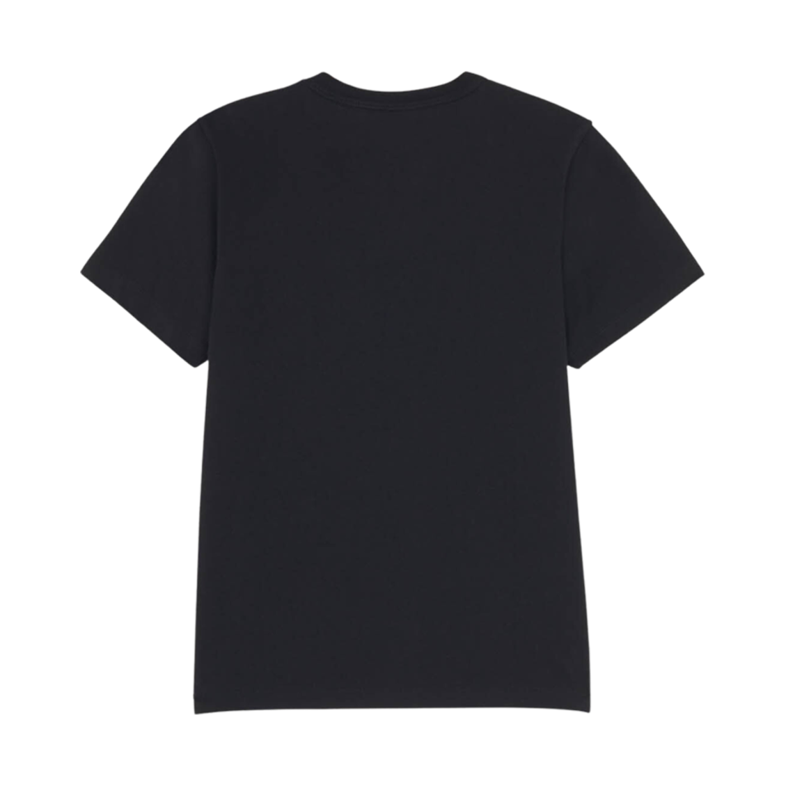 (W) 메종 키츠네 골든 폭스 헤드 패치 클래식 티셔츠 블랙((W) Maison Kitsune Golden Fox Head Patch Classic T-Shirt Black) - 2