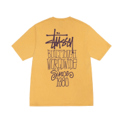 Stussy Built Tough T-Shirt Pigment Dyed Black Honey