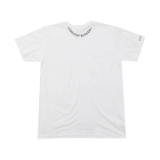 Chrome Hearts Neck Letters Logo T-Shirt White