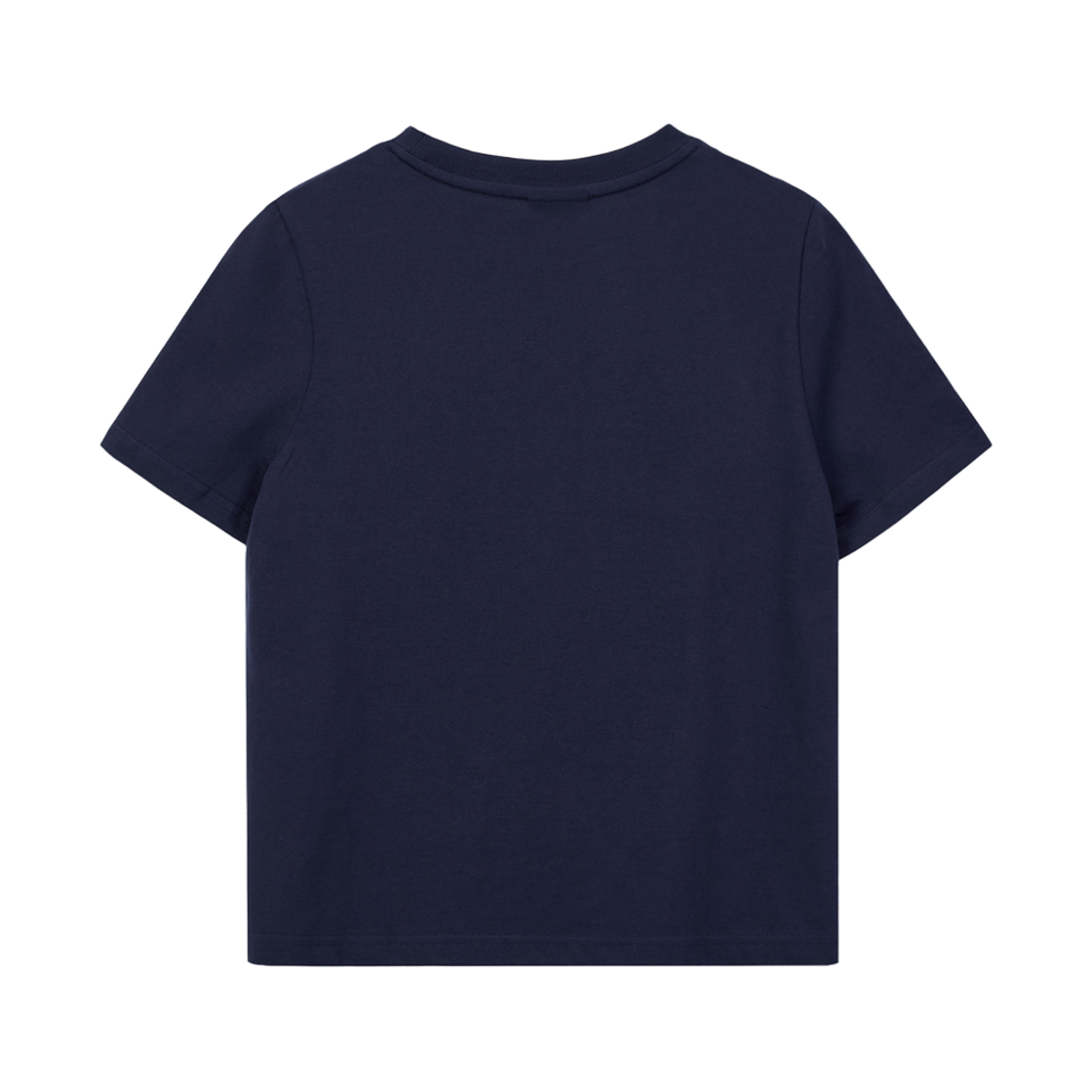 (W) 이미스 아플리케 티셔츠 네이비((W) Emis Applique T-Shirt Navy) - 2