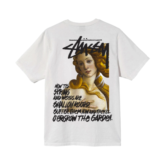 Stussy Spring Weeds T-Shirt White