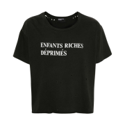Enfants Riches Deprimes Classic Logo T-Shirt Sun Faded Black