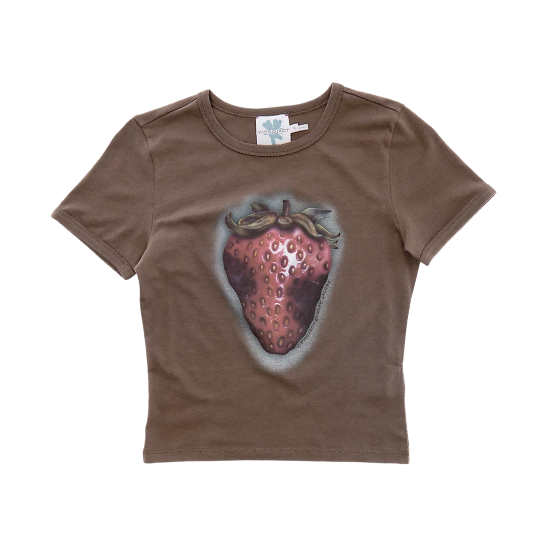 3S5RTP005C03-025 (W) Heaven By Marc Jacobs x Y/Project Baby T-Shirt Charcoal