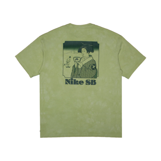 Nike SB Skate T-Shirt Olive Aura Dusty Olive - US/EU