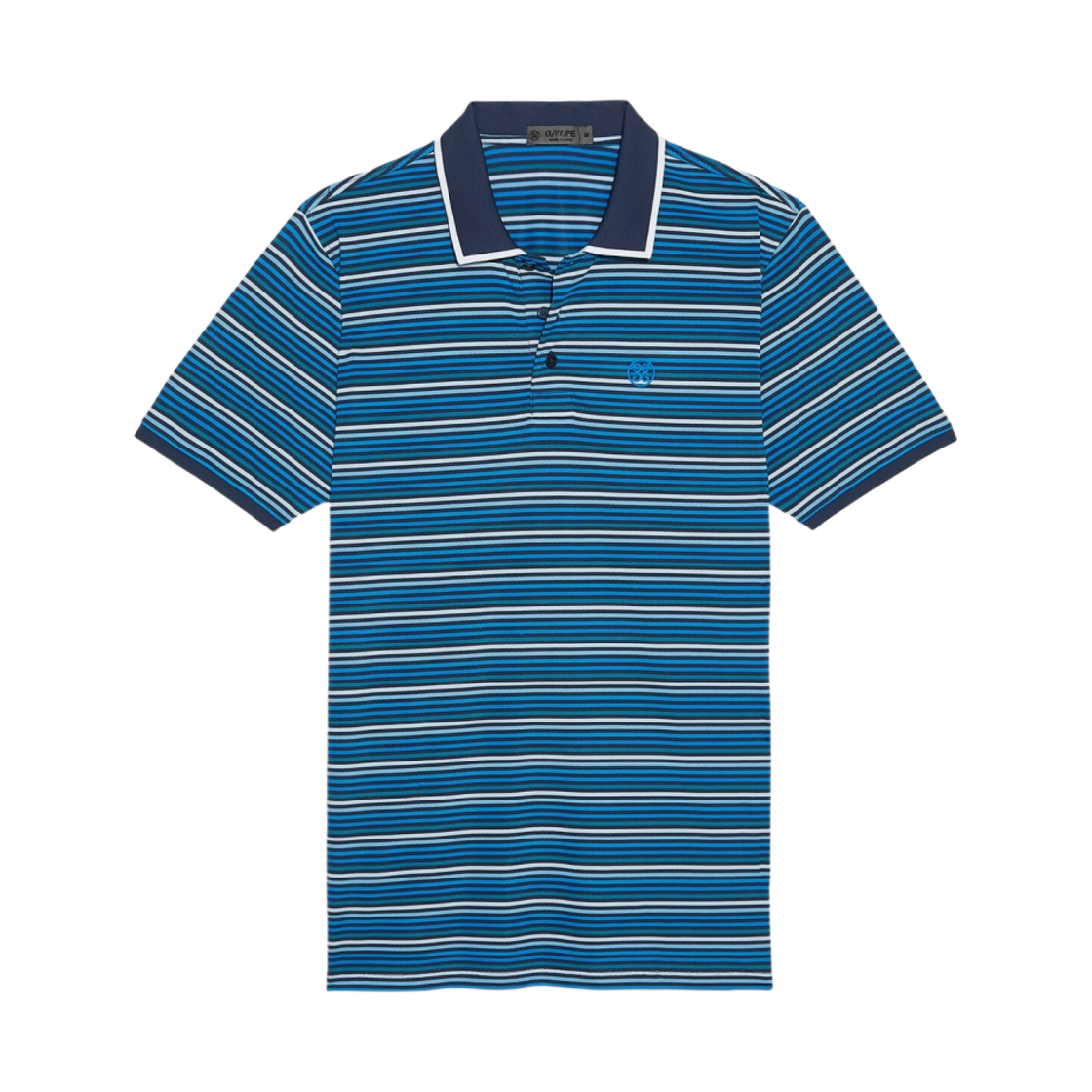 지포어 친퀘 테레 립 칼라 테크 피케 슬림핏 폴로 레이서(G/Fore Cinque Terre Rib Collar Tech Pique Slim Fit Polo Racer) - 1