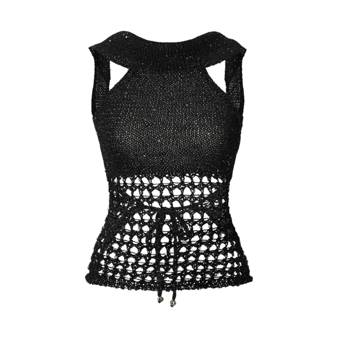 - (W) Threetimes Alyssa Top Black