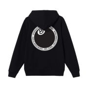 Stussy 8 Ball Dot Hoodie Black - 21SS