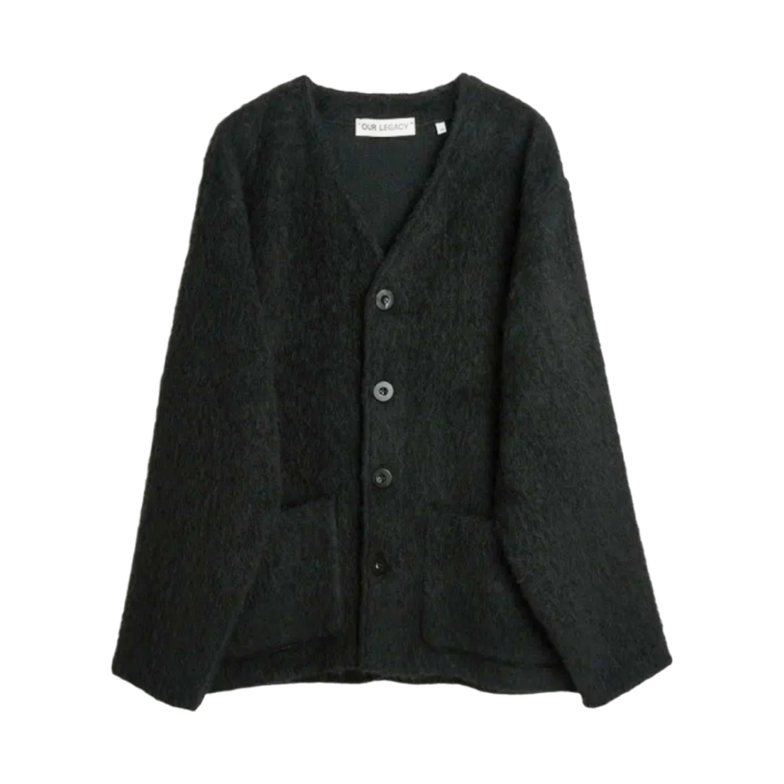 아워레가시 가디건 모헤어 블랙(Our Legacy Cardigan Mohair Black)