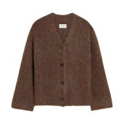 Holzweiler Women Fure Fluffy Cardigan Dark Brown - 24FW